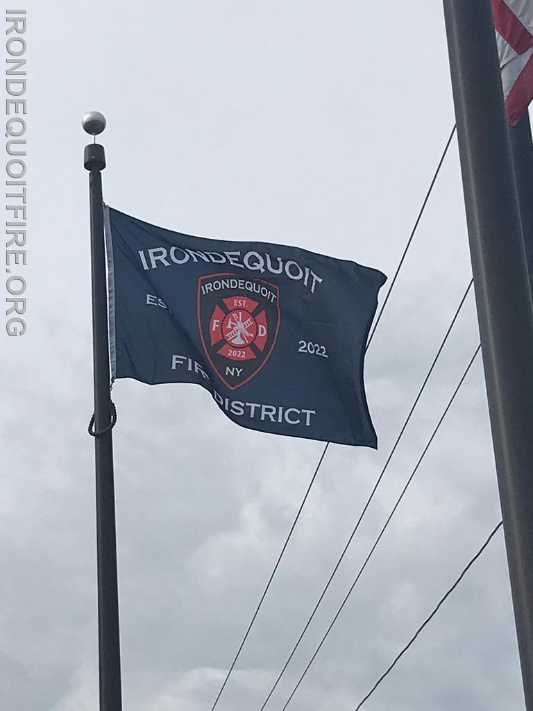 The new IFD flag flies high over Culver Rd