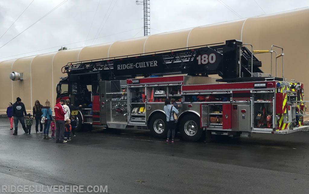Ridge Culver attends "Touch a Truck" event at Library Irondequoit